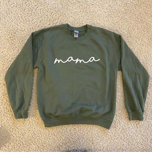 mama crewneck sweatshirt